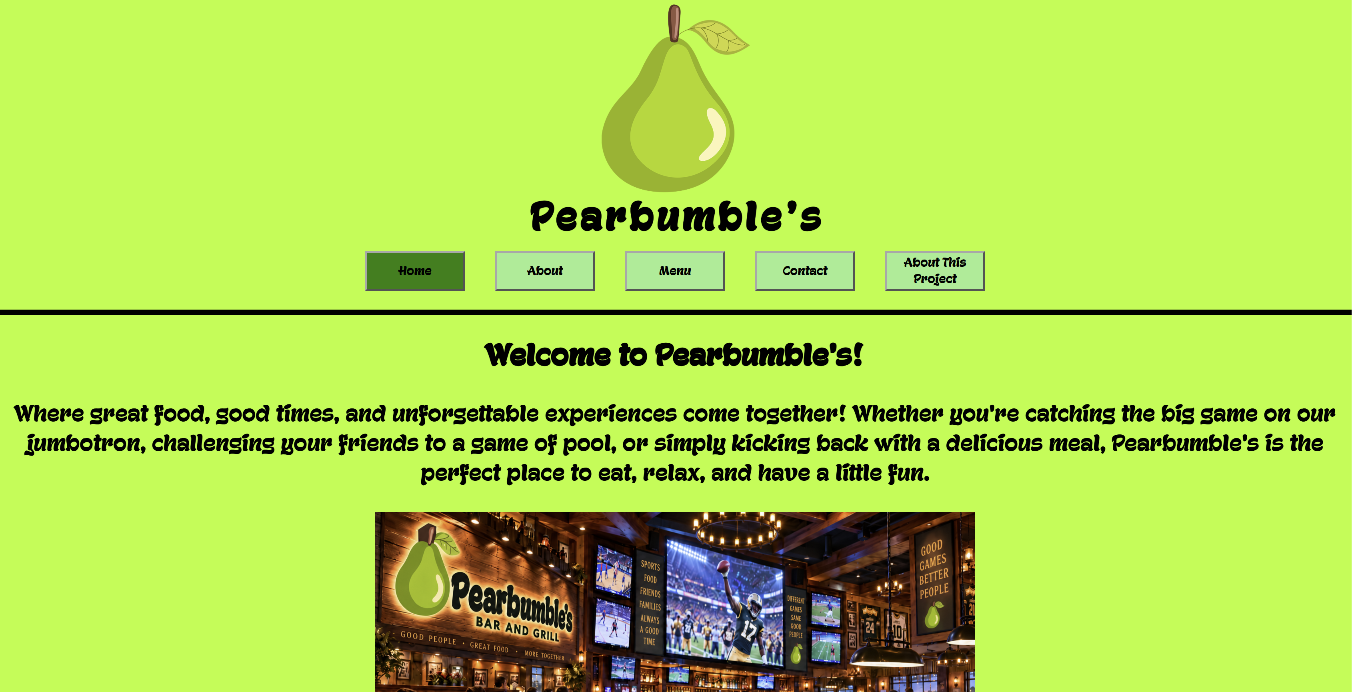 Pearbumble's Restaurant